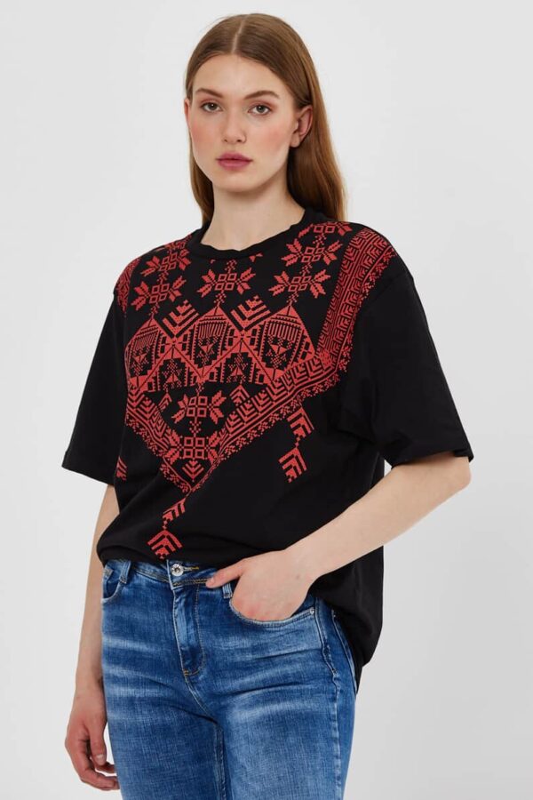 Palestinian Tatreez T-Shirt